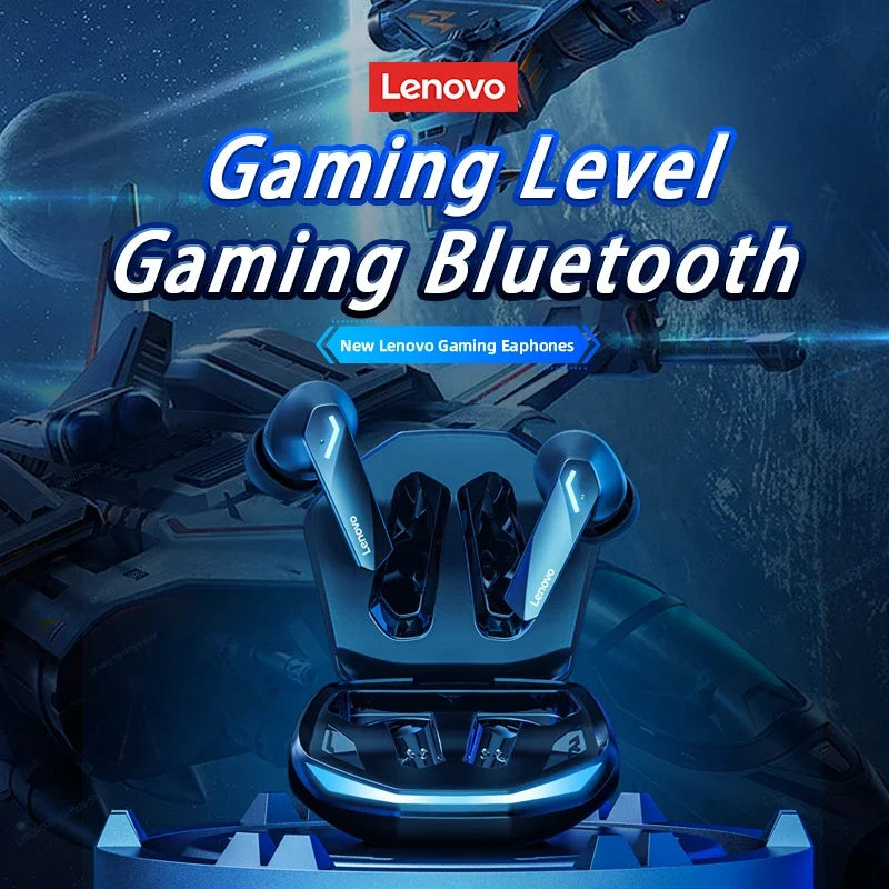 Fone Lenovo GM2 Pro TWS Wireless Headphones Earphone Bluetooth-compatible 5.3 Waterproof Headset with Mic